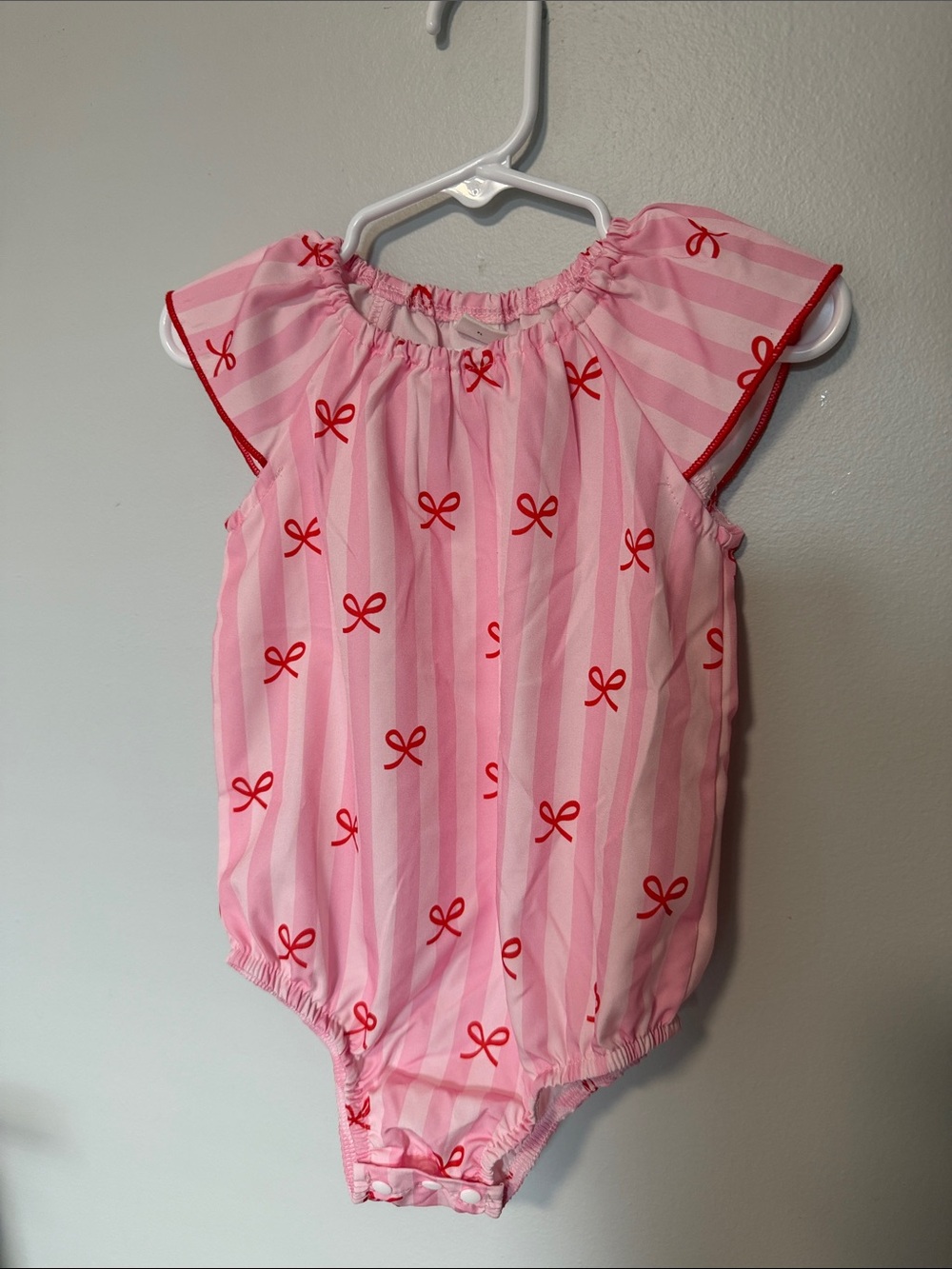 SHEIN Pink Baby Skirt with Red Accent